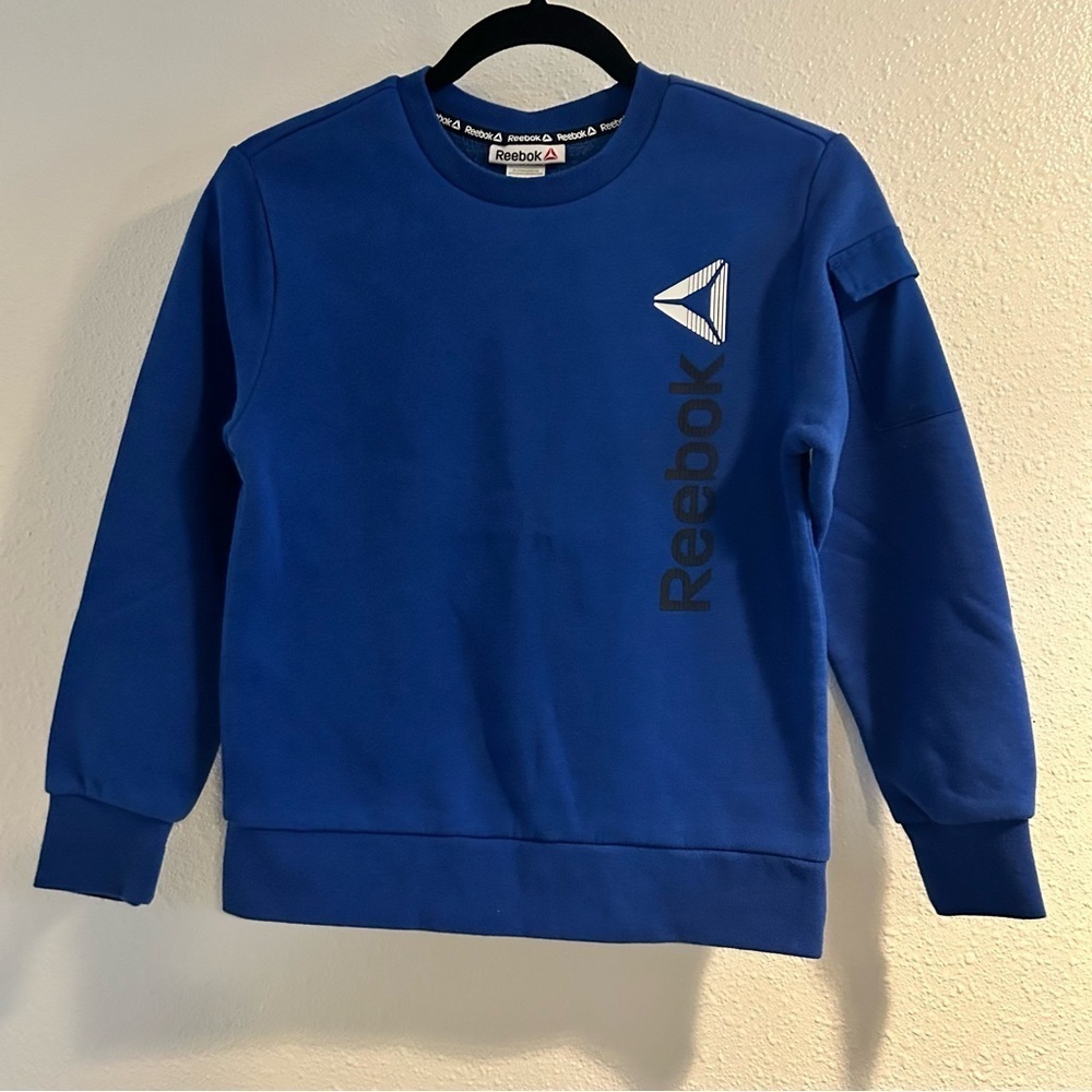 Reebok Kids Blue Sweatshirt Size 8 Medium